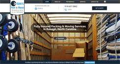 Desktop Screenshot of kenspackandmove.com